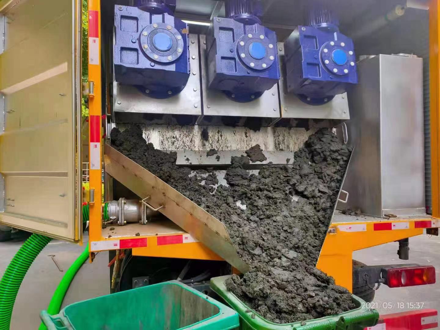 临清化粪池清掏城市维护站-泥浆净化干湿分离处理